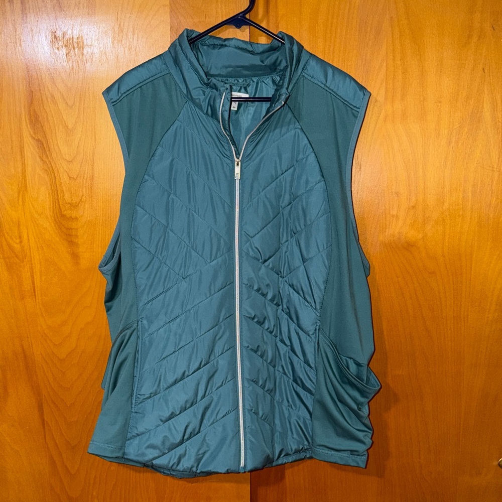 Maurices TEAL Quilted Vest